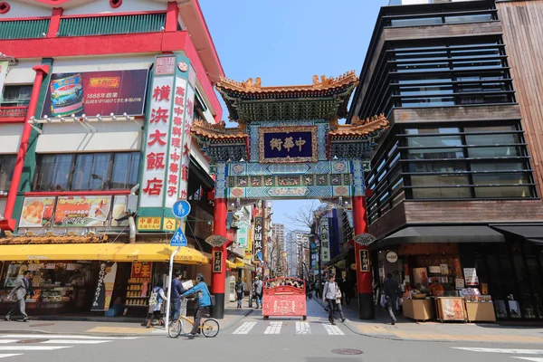 Chinatown w Yokohama, Japonia. — Zdjęcie stockowe