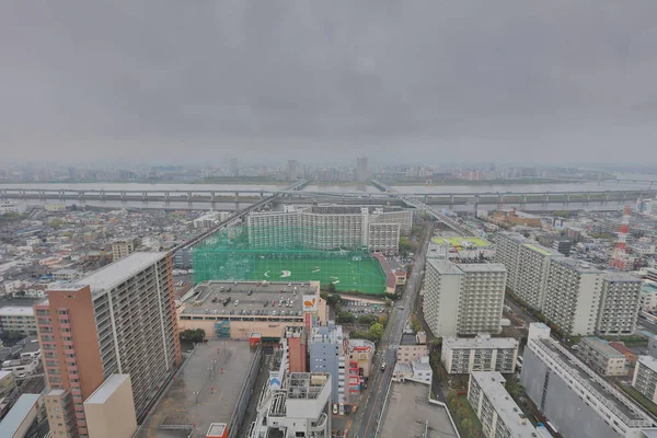 Utsikt över Tokyo på Funabashi — Stockfoto