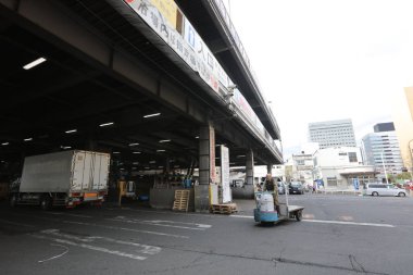 Dünyanın en büyük balık pazarında Tsukiji olduğunu