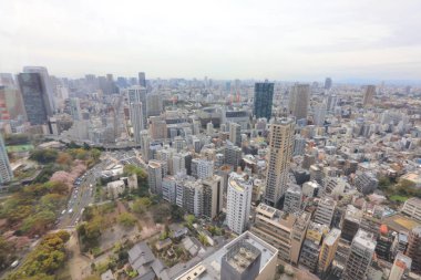 Mimari bina cityscape Tokyo kule