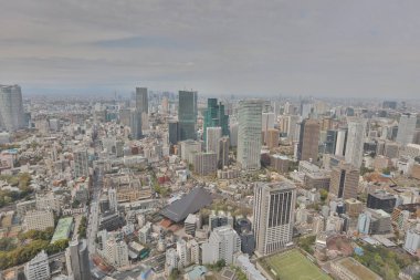 Mimari bina cityscape Tokyo kule