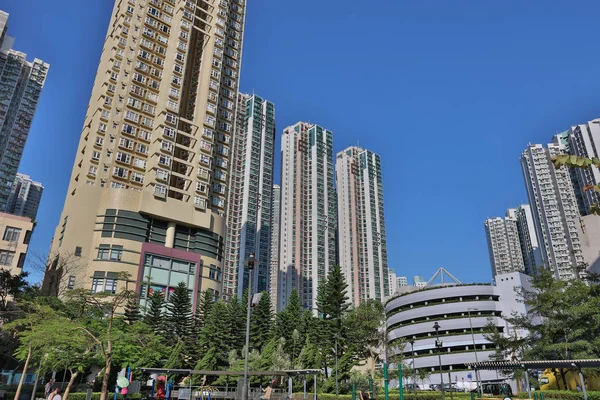 Zavěsit Hau, Tseung Kwan O bay 2017 — Stock fotografie