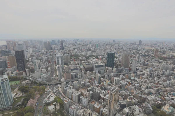 Binalar ve Tokyo kırsal bir parçası Mağazalar