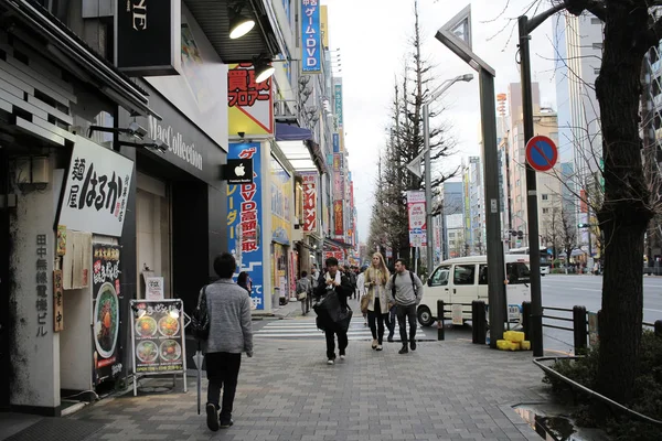 Distretto di Akihabara a Tokyo, Giappone — Foto Stock