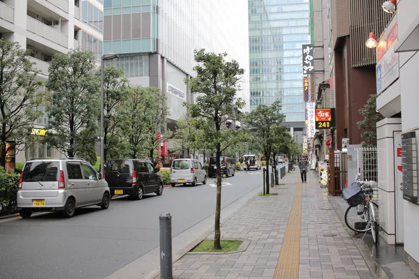 Buiness område på Akihabara tokyo — Stockfoto