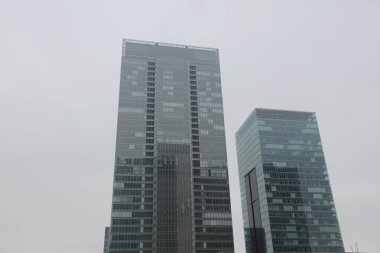 Yüksek katlı binanın iş bölgesi