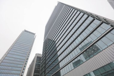 Yüksek katlı binanın iş bölgesi