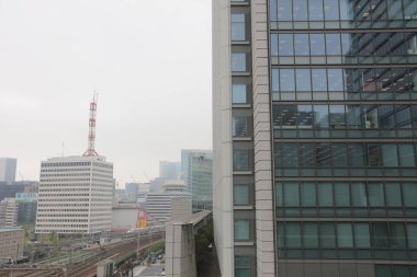 Yüksek katlı binanın iş bölgesi