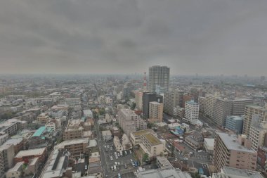 Nerima hava, Tokyo sityscape