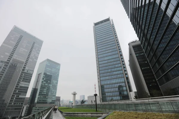 Yüksek katlı binanın iş bölgesi