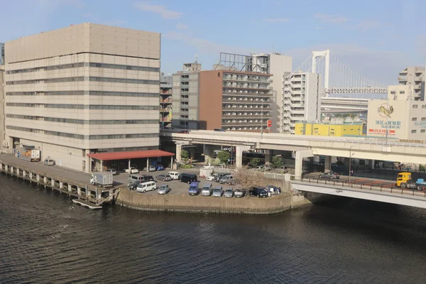 Het gebied van Shinagawa in Tokio, japan — Stockfoto