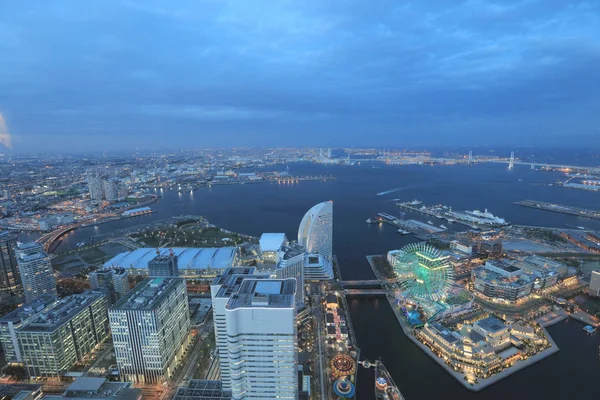 Night scenery of Yokohama — Stock Photo, Image