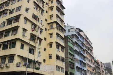 eski stil ev Sham Shui Po hong Kong