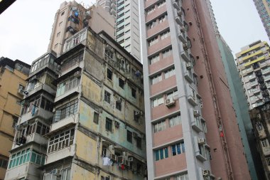 eski stil ev Sham Shui Po hong Kong