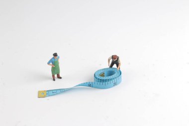 Mini rakam yüz ölçü birimi teyp üzerindeki