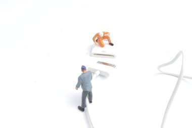 Mini mühendis ve işçi eklenti Usb bağlantı noktası