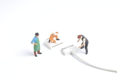 Mini mühendis ve işçi eklenti Usb bağlantı noktası