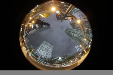 büyük şehir Tokyo görüntü Shinjuku yüksek binalar