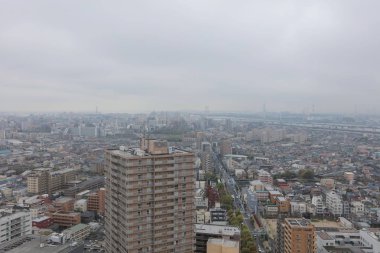 bir hava görünümünü Funabashi bölge