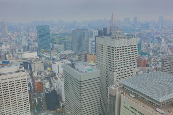 Shinjuku distrito arquitectura moderna — Foto de Stock