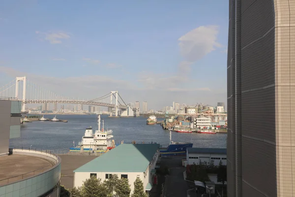 日本东京港区的城市景观 — 图库照片