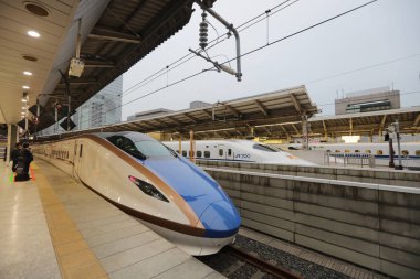 Shinkansen Tokyo, Japonya 