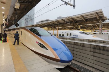 Shinkansen Tokyo, Japonya 