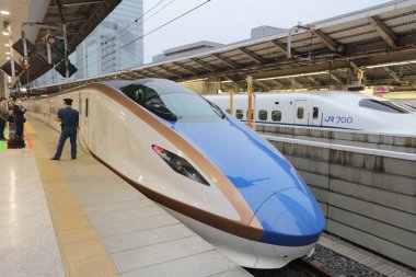 Shinkansen Tokyo, Japonya 