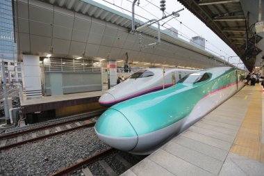 Tohoku Shinkansen line için Jr Doğu tarafından işletilen