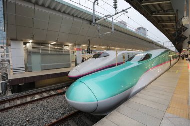 Tohoku Shinkansen line için Jr Doğu tarafından işletilen