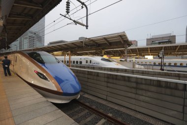 Shinkansen Tokyo, Japonya 