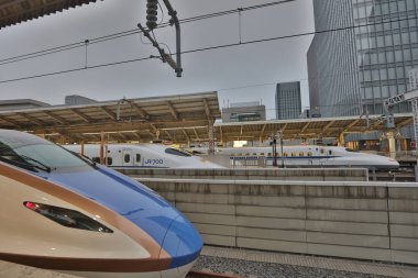 Shinkansen Tokyo, Japonya 