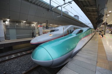 Tohoku Shinkansen line için Jr Doğu tarafından işletilen