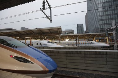 Shinkansen Tokyo, Japonya 