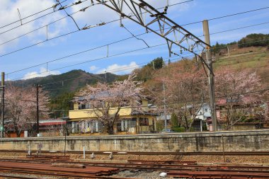 Shimoyoshida, demiryolu ile demiryolu parça 