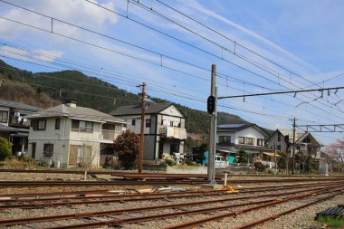 Shimoyoshida, demiryolu ile demiryolu parça 