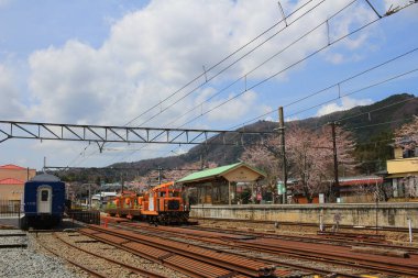 Shimoyoshida, demiryolu ile demiryolu parça 
