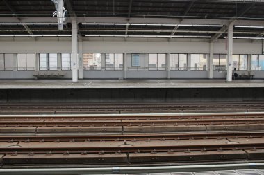yüksek hızlı tren platformu Utsunomiya 