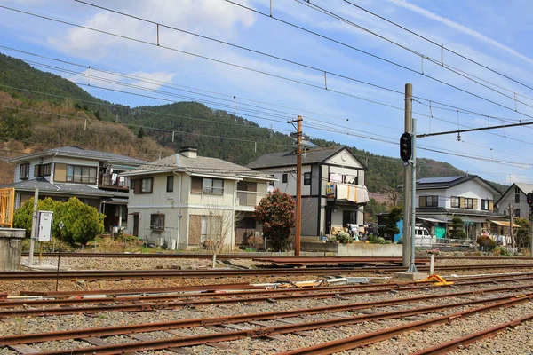 Shimoyoshida, demiryolu ile demiryolu parça 