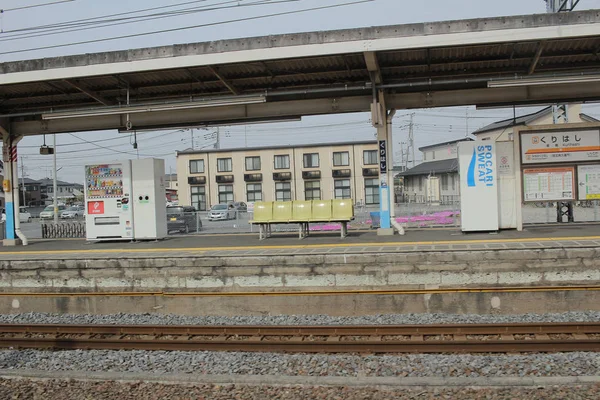 Järnvägen i tokyo japan — Stockfoto