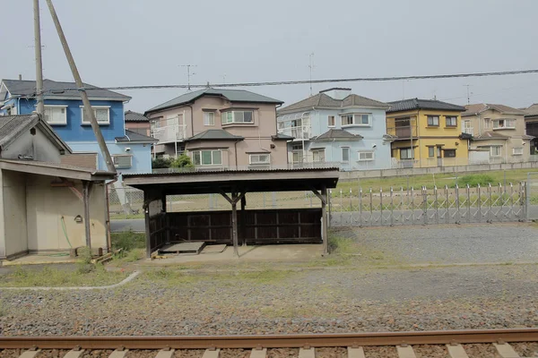 日本东京的铁路 — 图库照片