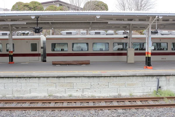 Nikko Kinugawa LINE arrêt Tobu Nikko — Photo