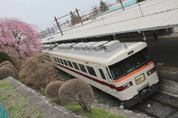 Tobu Nikko linia ma ludzi od stacji Asakusa — Zdjęcie stockowe