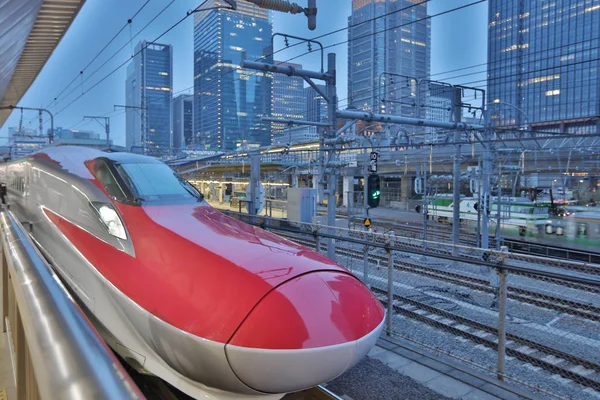 E6 Series Shinkansen high-speed bullet train Stock Picture
