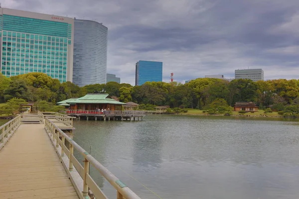 Hamarikyu bahçeleri Tokyo, Japonya