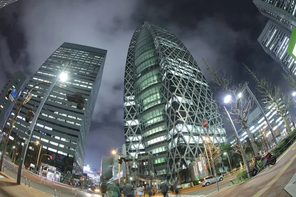 Arranha-céus famosos de Shinjuku em Tóquio à noite — Fotografia de Stock