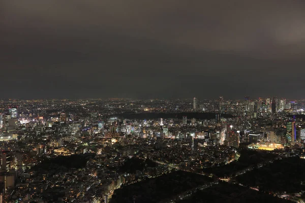 tokyo cityscape gece manzarası