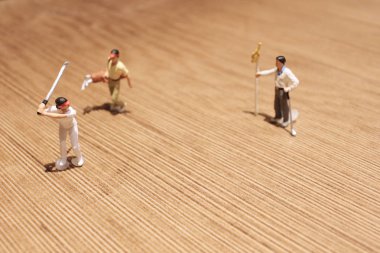  masada Mini Golf oynuyorlar