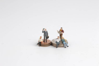 insanlar busines sman sikke ve metin için yer