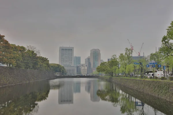 东京金融区在东方町 — 图库照片